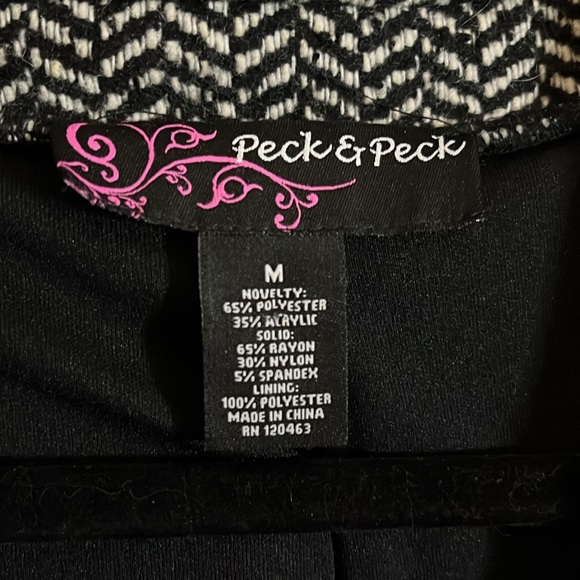 Multi material designer jacket blazer - Picture 3 of 6